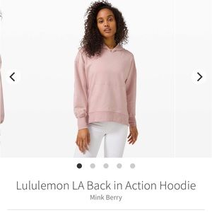 Lululemon Back in Action Hoodie